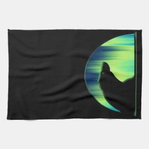 Serviette d'ours polaire Lumières du Nord Porter S