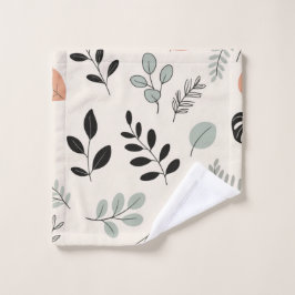 Serviette en Art de Feuille à Trait Fin – Confort