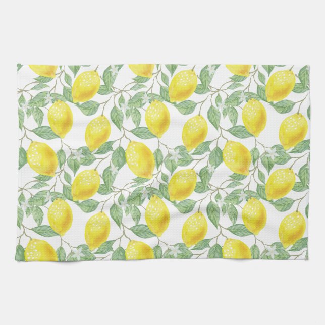 Serviette en citron (Horizontal)