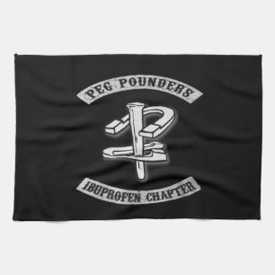 Serviette en fer à cheval de tangage