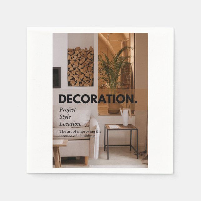 Serviette en papier (Devant)