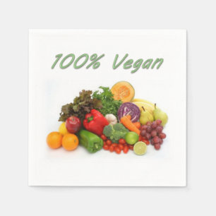 Serviette En Papier 100% Vegan Papier serviettes