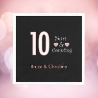 10 ans et plus anniversaire personnaliser