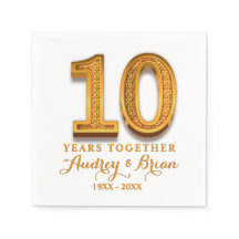 10e anniversaire personnalisé