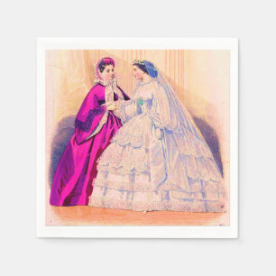 Serviette En Papier 1861 Plate-forme mariage