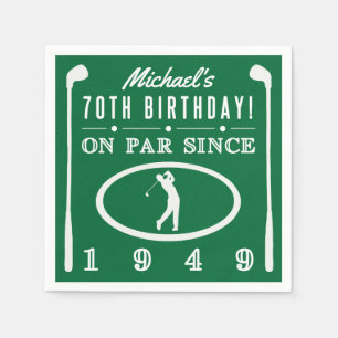 Serviette En Papier 1949 70e Birthday