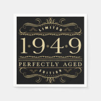 1949 70ème anniversaire parfaitement âgé