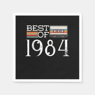 SERVIETTE EN PAPIER 1984