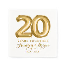20e Anniversaire Personnalisé