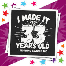 33 Ans Mème sarcastique vieux drôle 33ème annivers