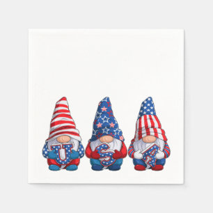 Serviette En Papier 4 juillet