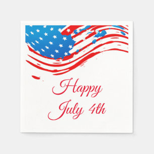 Serviette En Papier 4 juillet Papier serviettes