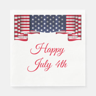 Serviette En Papier 4 juillet Papier serviettes