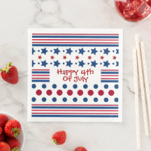 4 juillet rouge blanc et bleu patriotique