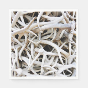 Serviette En Papier 50 Antennes en wapitis en papier