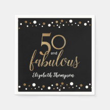 50 et fabuleux 50e anniversaire or