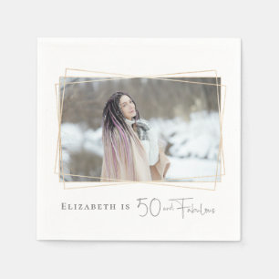 Serviette En Papier 50 et fabuleux serviettes photo personnalisées