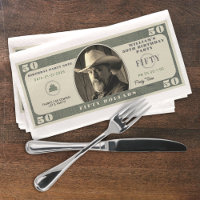 50e fête d'anniversaire 50 dollars Bill