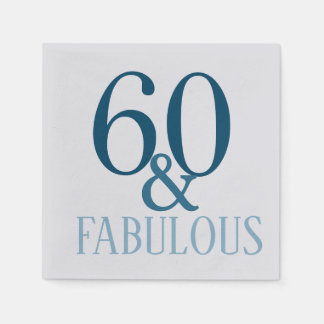 Serviette En Papier 60 et Fabuleux fête d'anniversaire