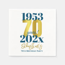 70e anniversaire de la typographie de fête Date
