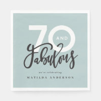 70e anniversaire en faisant 70 look bon moderne