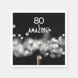 Serviette En Papier 80 et serviettes Extraordinaires Champagne Party