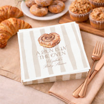 A Bun in the Oven Cinnamon Roll Theme Baby Shower