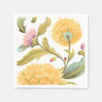 Abbaye Carreaux floraux - Fleurs Jaunes