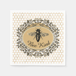 Serviette En Papier Abeille de miel