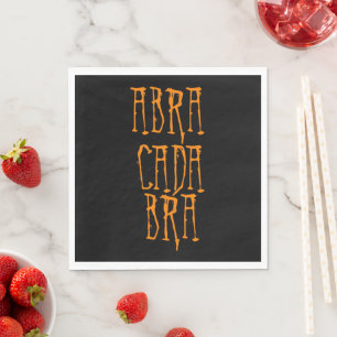 Serviette En Papier Abracadabra