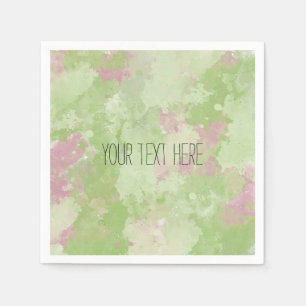Serviette En Papier Abrégé sur en bon état Girly rose