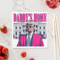 Accueil de papa Trump Whitehouse