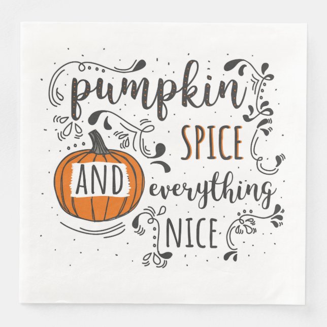 Serviette En Papier Action de grâces (Devant)