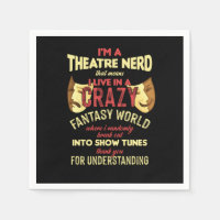 Actrice Théâtre Théâtre Scène Nerd Musique A