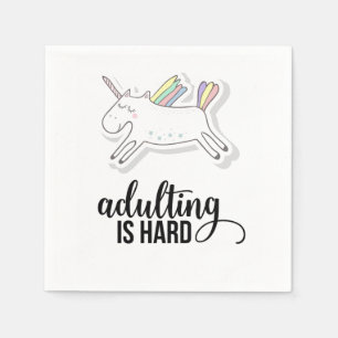 Serviette En Papier Adulte est dur et drôle