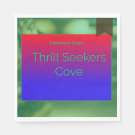 Serviette En Papier Adventure Zones Cove