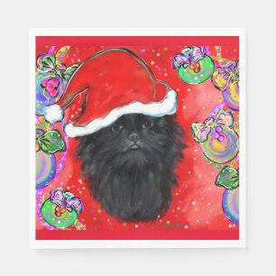 Serviette En Papier Affenpinscher