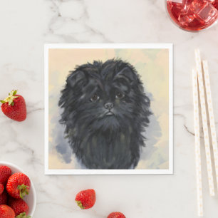 Serviette En Papier Affenpinscher