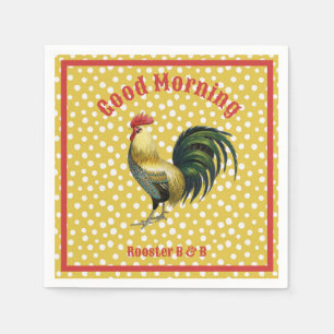 Serviette En Papier Agritourisme sur mesure B & B Country Roster
