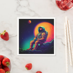 Serviette En Papier Ai Astronaut