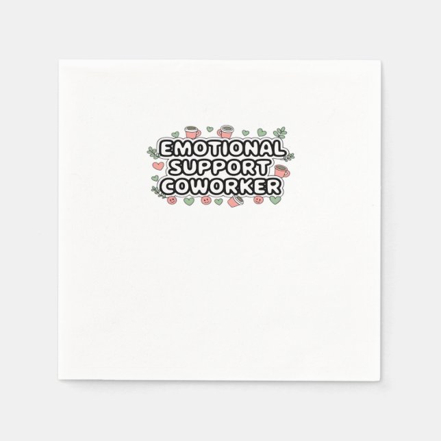 Serviette En Papier Aide émotionnelle Coworker Classic V2 Classic (Devant)