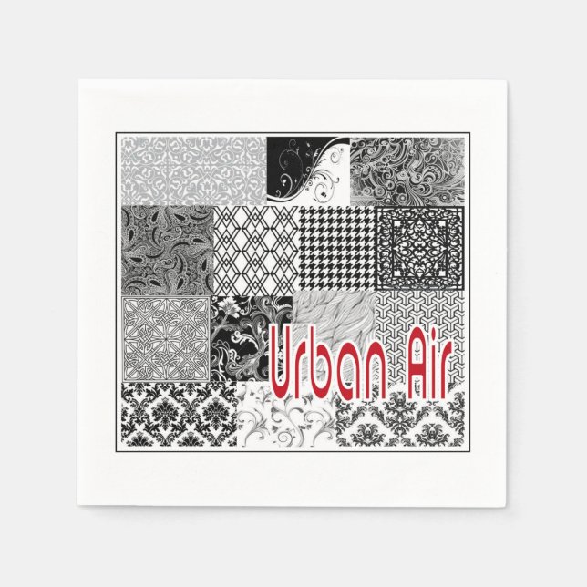 Serviette En Papier Air urbain (Devant)