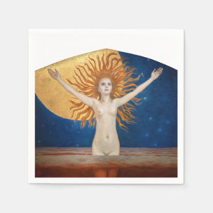 Serviette En Papier Akseli Gallen-Kallela - Ad Astra