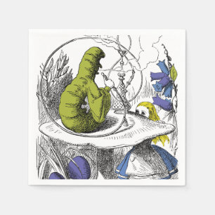 Serviette En Papier Alice au pays des merveilles