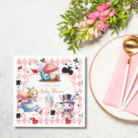 Alice dans le Baby shower du pays des merveilles