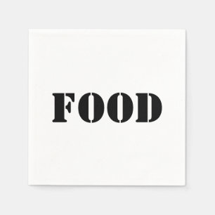 Serviette En Papier Aliments génériques et boissons Fournitures de fêt