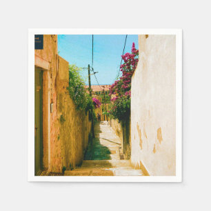 Serviette En Papier Allée de Dubrovnik - Croatie