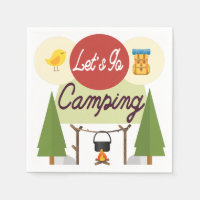 Allons Camping serviettes