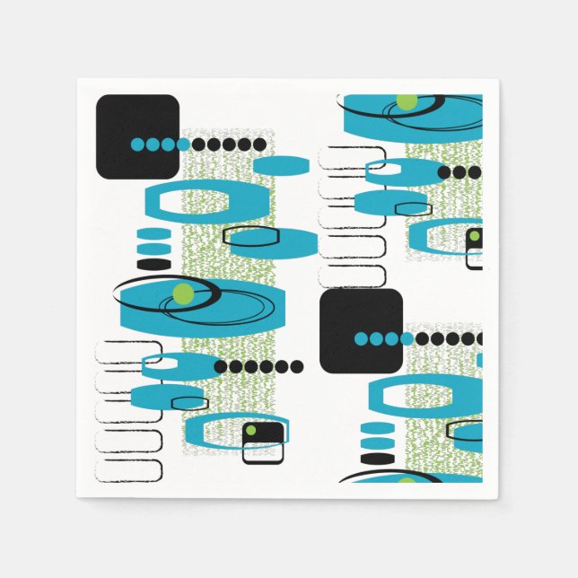 Serviette En Papier Alors Sauter Un Go Go Go (Devant)