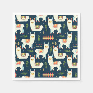 Serviette En Papier Alpaca/Llama